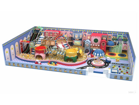 Macaron-style indoor playground equipment