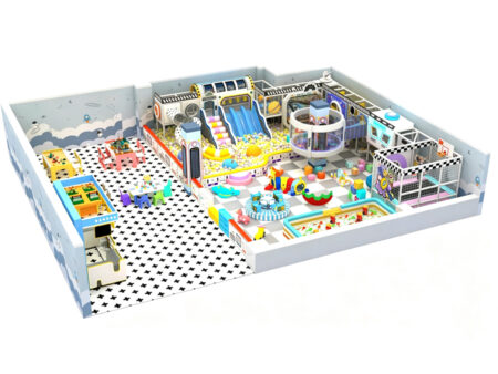 Customized 500m² Indoor Soft Play Structure for Children
