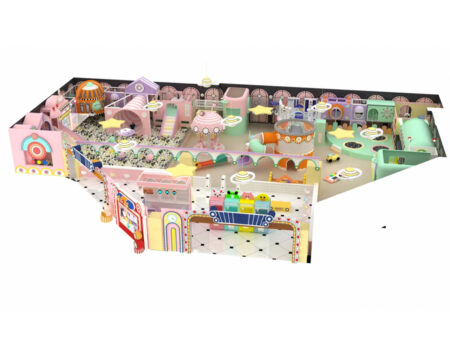 High-end custom indoor soft play facilities for shopping malls