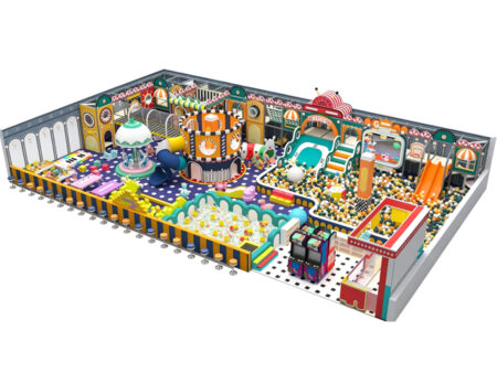 Indoor shopping mall children's play area