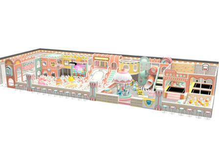 1,000 m² Macaron-themed indoor playground facilities