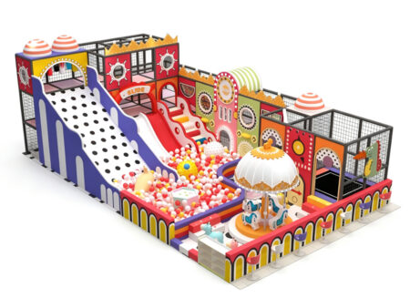 Large-scale indoor multi-functional children's playground facilities