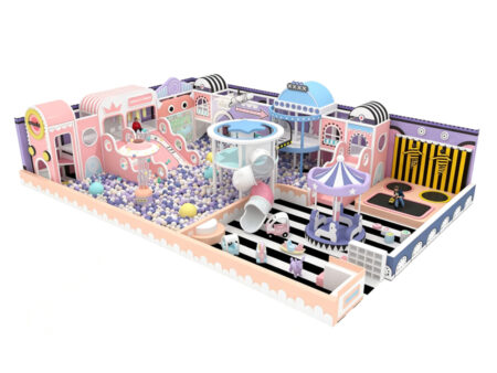 Customized High-End Macaron-Style Indoor Playground Equipment