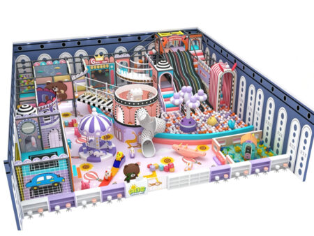 High-end, multi-functional indoor children's playground equipment