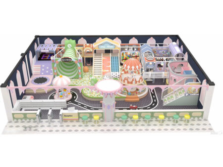 Indoor Children's Play Structure / Indoor Soft Play Equipment