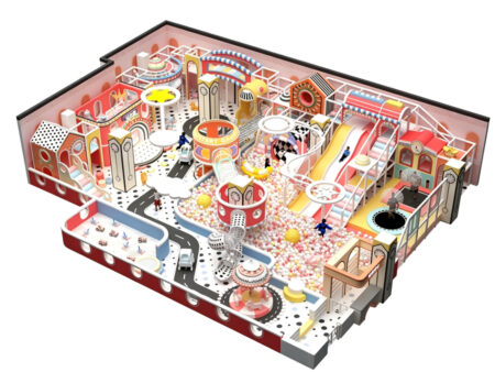 High-end custom indoor soft play equipment for children