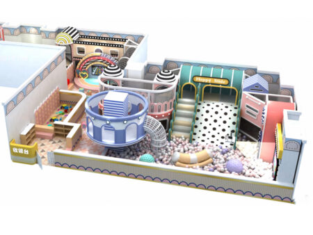 High-end indoor playground equipment for shopping malls