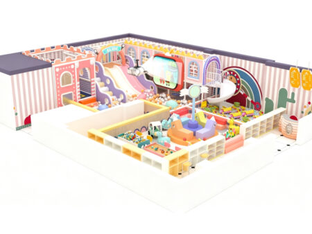 New Macaron-style indoor soft play equipment