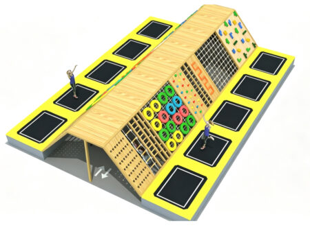 Multifunctional Trampoline Park Adventure Facilities