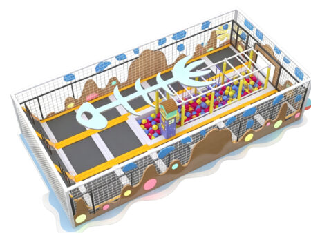 Themed Indoor Mall Trampoline Park Facilities