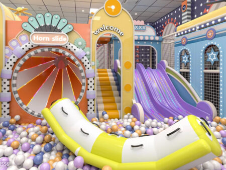 Indoor children's soft play equipment