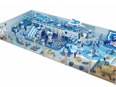 Ice and Snow-Themed Indoor Playground Equipment for Children