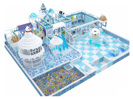 Ice and Snow-Themed Indoor Playground Facilities for Children