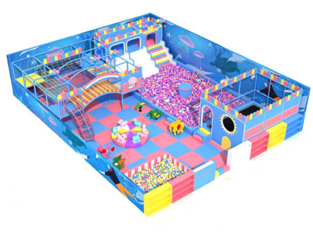 New high-end ocean-themed indoor children's playground equipment