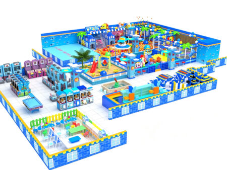 Ocean-themed indoor children's play facility (1,500 m²)