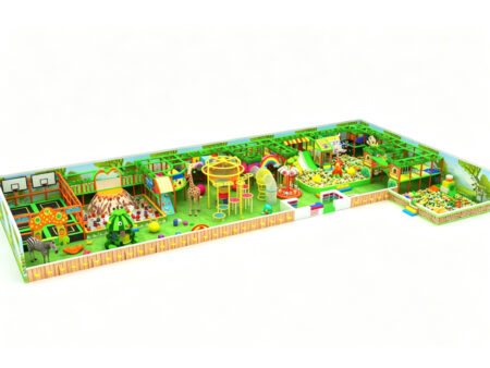 1,100 m² Jungle-Themed Indoor Playground for Shopping Malls