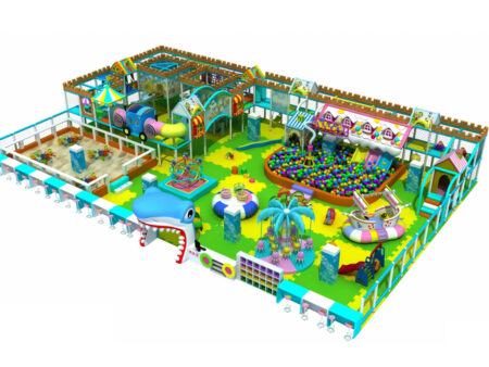 Large-scale 1,500 m² forest-themed indoor playground for children