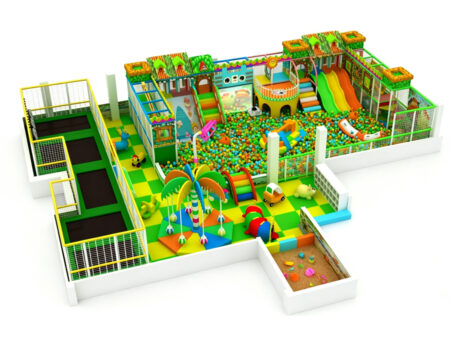 500m² Indoor Jungle-Themed Children's Playground Facilities