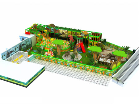 Forest-themed indoor children's playground and amusement facilities
