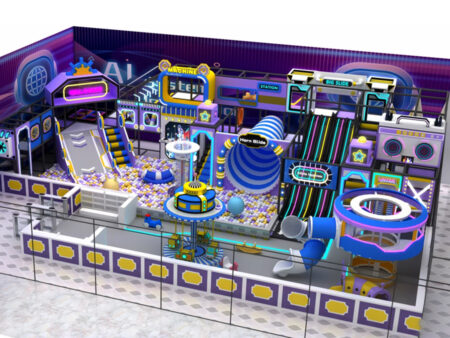 New high-end space-themed indoor children's playground equipment