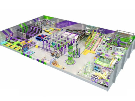Amusement Facilities for a 2,000 m² Indoor Children's Playground and Trendy Entertainment Center