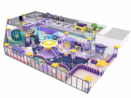 High-end trendy toy store and indoor children's playground facilities for shopping malls