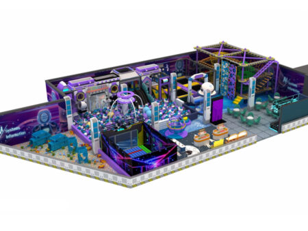 New high-end indoor playground and entertainment facilities for children in shopping malls