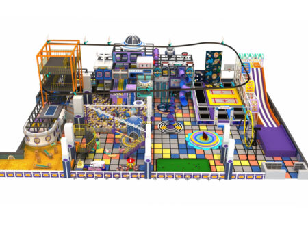 Indoor trendy toy venue expands children's playground facilities