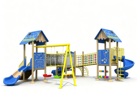 Custom Outdoor PE Board Children's Slide