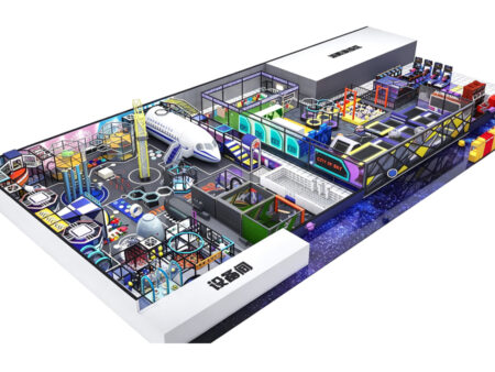 Amusement Facilities for a 1,500 m² Indoor Trendy Entertainment & Children's Play Center