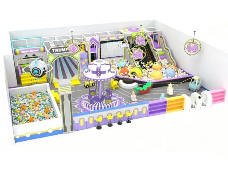 New compact indoor playground equipment for children