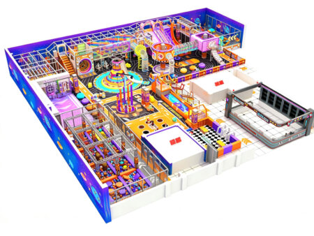 Facilities for a 2,300 m² indoor children's playground (featuring an expansive soft play area)