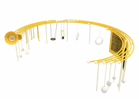 Custom-designed outdoor children's swing