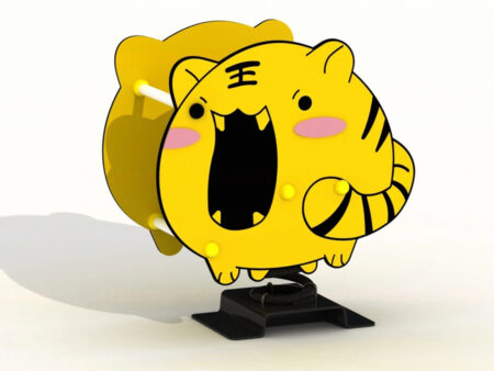 Animal-shaped PE rocking toy