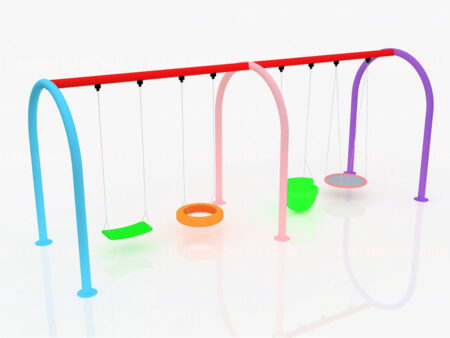 Outdoor multi-person swing