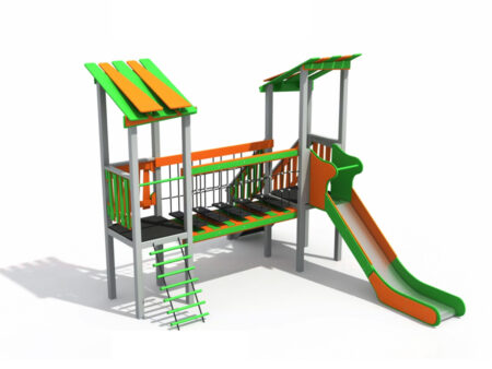 Outdoor park children's slide playground equipment