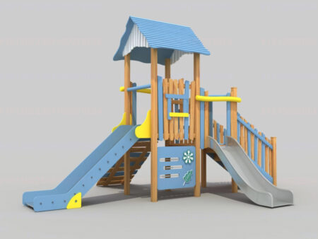 Outdoor PE Board Slide for Kindergarten Children